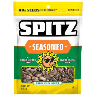 Spitz Sunflower Seeds Seasoned Big Bag - 6 Oz - Image 2