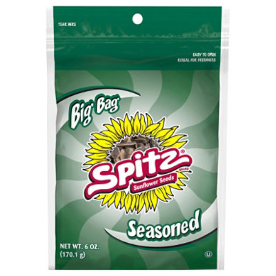 Spitz Sunflower Seeds Seasoned Big Bag - 6 Oz