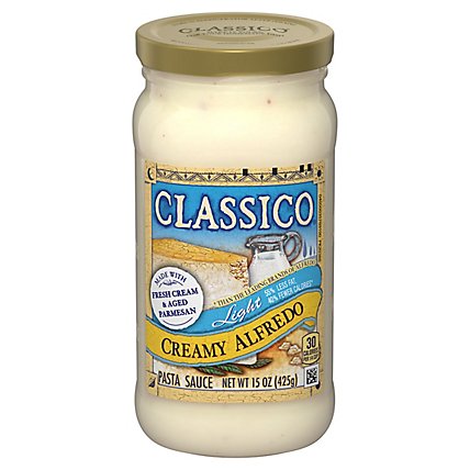 Classico Light Creamy Alfredo Pasta Sauce Jar - 15 Oz - Image 5