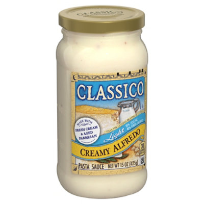 Classico Light Creamy Alfredo Pasta Sauce Jar - 15 Oz - Image 3