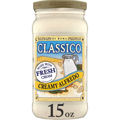 Classico Light Creamy Alfredo Pasta Sauce Jar - 15 Oz - Image 2