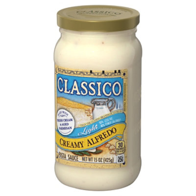 Classico Light Creamy Alfredo Pasta Sauce Jar - 15 Oz - Image 6