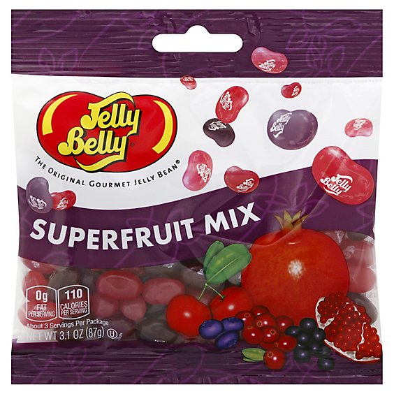 Jelly Belly Jelly Beans Superfruit Mix - 3.1 Oz