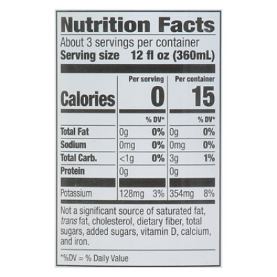 Signature SELECT Sparkling Water Orange Creme - 1 Liter - Image 4