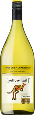 yellow tail Super Crisp Chardonnay Wine - 1.5 Liter - Image 1