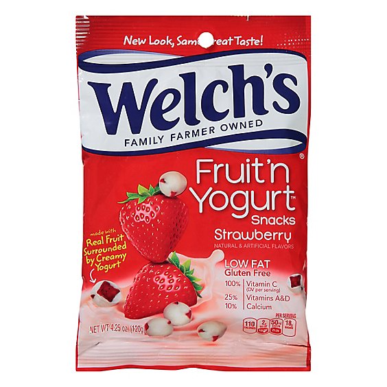 Welchs Fruit N Yogurt Strawberry Snacks - 4.25 Oz