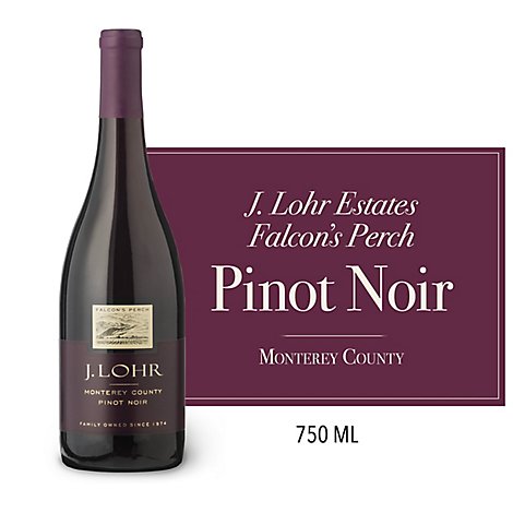 J. Lohr Estates Falcons Perch Pinot Noir Wine - 750 Ml