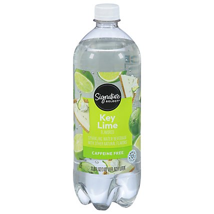 Signature SELECT Sparkling Water Beverage Key Lime - 1 Liter - Image 2