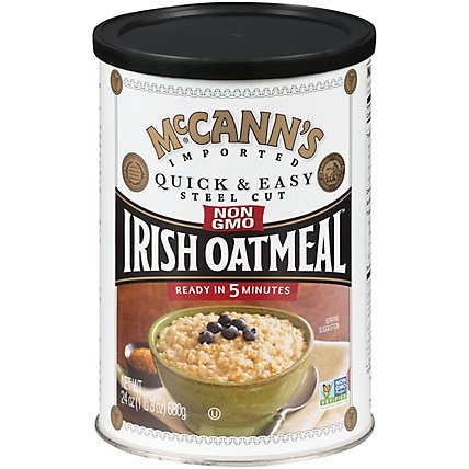 McCanns Oatmeal Irish Quick & Easy Steel Cut - 24 Oz - Image 3