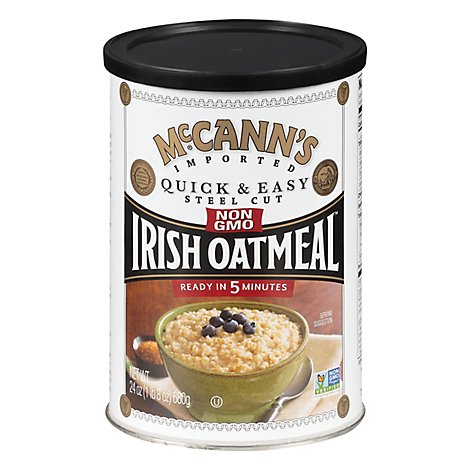 McCanns Oatmeal Irish Quick & Easy Steel Cut - 24 Oz