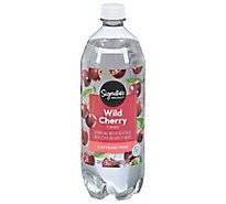 Signature SELECT Sparkling Water Beverage Wild Cherry - 33.8 Fl. Oz.