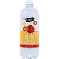 Signature SELECT Sparkling Water Tangerine Grapefruit Bottle - 1 Liter - Image 2