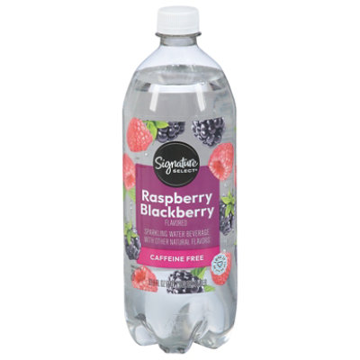 Signature SELECT Raspberry Blackberry Sparkling Water - 33.8 Fl. Oz.