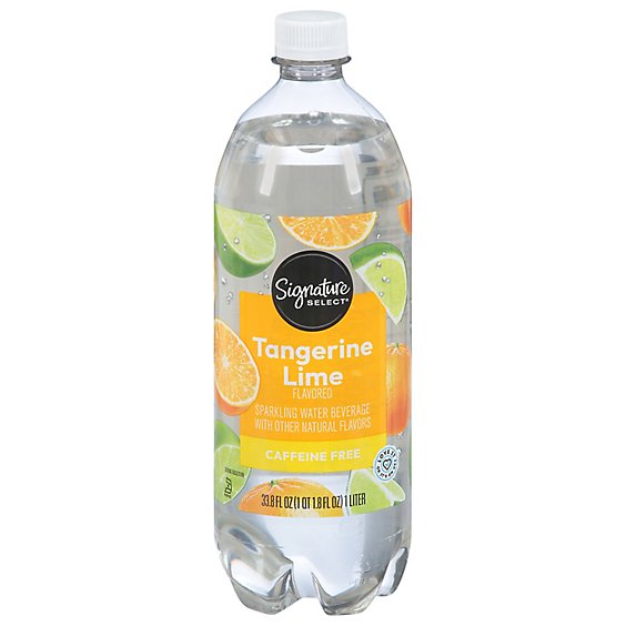 Signature SELECT Sparkling Water Tangerine Lime - 33.8 Fl. Oz.