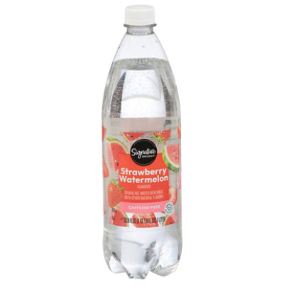 Signature SELECT Strawberry Watermelon Sparkling Water - 1 Liter - Image 2