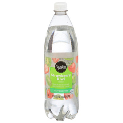 Signature SELECT Strawberry Kiwi Sparkling Water - 1 Liter - Image 3