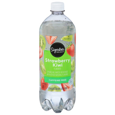 Signature SELECT Water Sparkling Strawberry Kiwi - 1 Liter