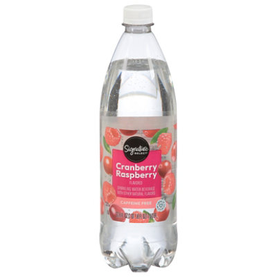 Signature SELECT Cranberry Raspberry Sparkling Water - 33.8 Fl. Oz. - Image 3