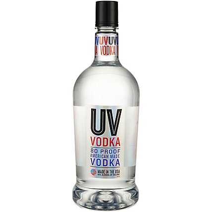 UV Vodka 80 Proof - 1.75 Liter - Image 1
