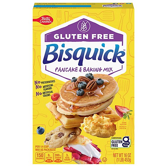 Bisquick Pancake & Baking Mix Gluten Free - 16 Oz