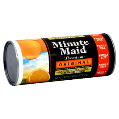 Minute Maid Premium Juice Frozen Concentrated Orange Original Family Size - 16 Fl. Oz.