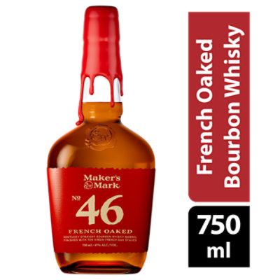 Makers Mark Whisky Bourbon Kentucky Straight 46 94 Proof - 750 Ml - Image 1