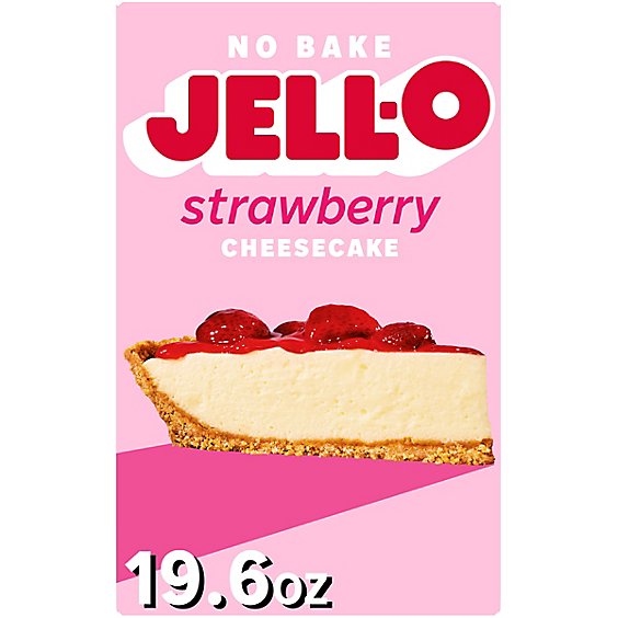 Jell-O Strawberry Cheesecake Filling Mix and Crust Mix Jell-O Strawberry Cheesecake Filling Mix and Crust Mix