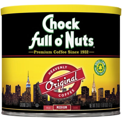 Chock full o Nuts Coffee Ground Medium Roast Original