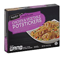 Signature SELECT Frozen Meal Chicken And Vegetable Potstickers - 8.65 Oz