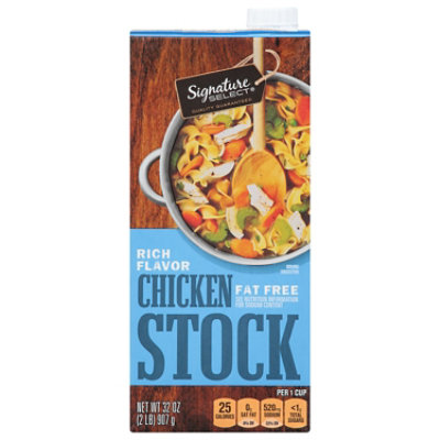 Signature SELECT Chicken Cooking Stock - 32 Oz - Image 1