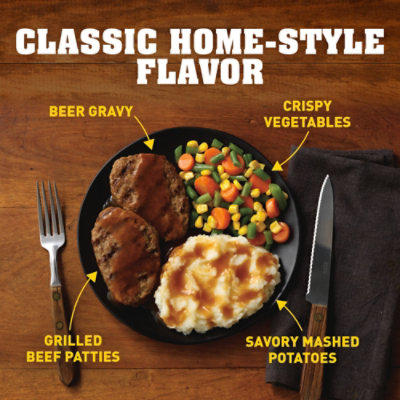 Hungry-Man Grilled Beef Patty - 15 Oz - Image 2