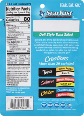 StarKist Tuna Salad Ready-To-Eat Original Deli Style - 3 Oz - Image 6