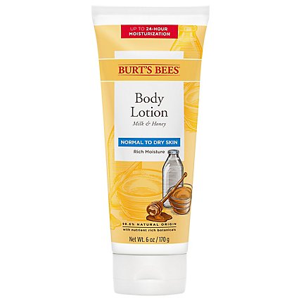 Burts Bees Milk & Honey Body Lotion - 6 Fl. Oz. - Image 1