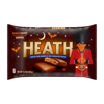 Heath Bar Toffee English Milk Chocolate Snack Size - 11.5 Oz