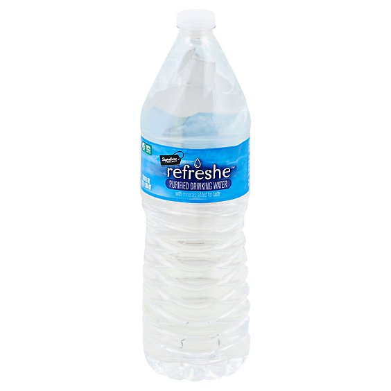 Signature SELECT Drinking Water Purified - 33.8 Fl. Oz.