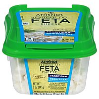 Athenos Cheese Feta Crumbled Reduced Fat - 5 Oz - Image 2
