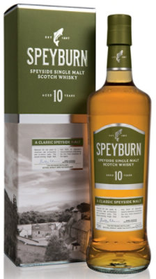 Speyburn Scotch 86 Proof 10 Year - 750 Ml - Image 1