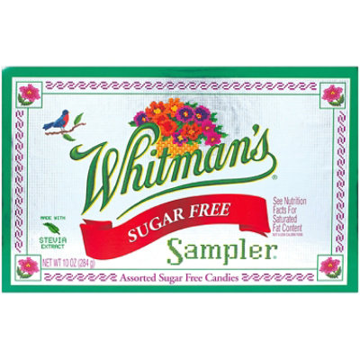 Whitmans Candies Assorted Sugar Free - 10 Oz