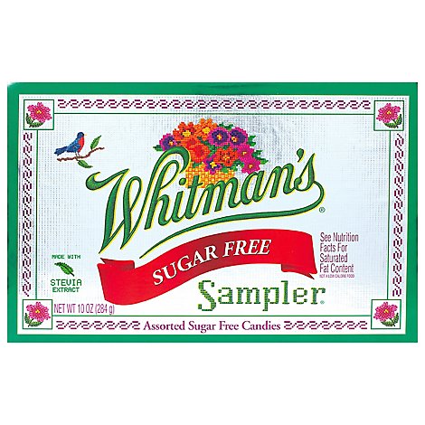 Whitmans Candies Assorted Sugar Free - 10 Oz