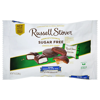 Russell Stover Sugar Free Dark Chocolate Laydown Bag - 10 Oz - Image 4
