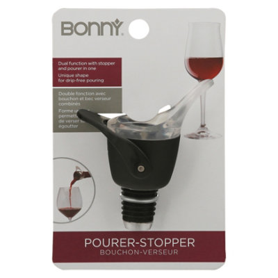 Bonny Bar Wine Pourer Stopper Combo Each Randalls