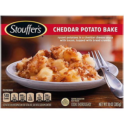 Stouffer's Cheddar Potato Bake Frozen Meal - 10 Oz - Image 1
