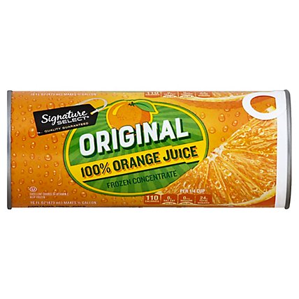 Signature SELECT Juice 100% Orange Original - 16 Fl. Oz. - Image 3