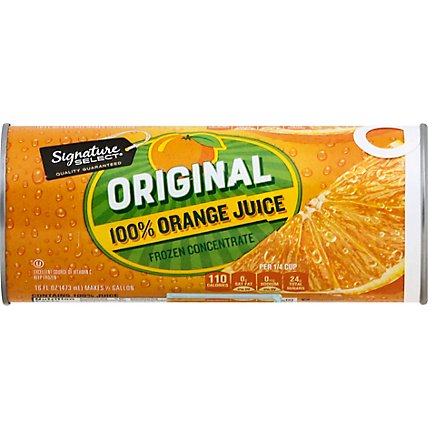 Signature SELECT Juice 100% Orange Original - 16 Fl. Oz. - Image 2