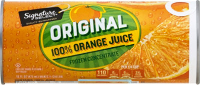 Signature SELECT Juice 100% Orange Original - 16 Fl. Oz. - Image 2