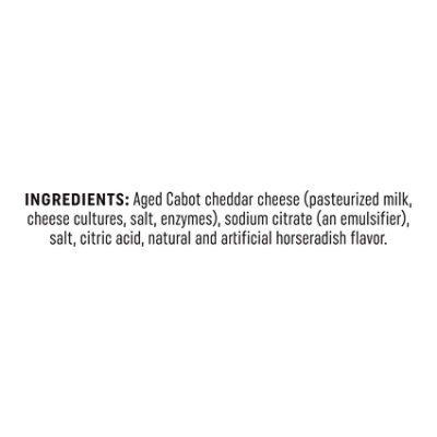 Cabot Creamery Cheese Horseradish Cheddar Parchment - 8 Oz - Image 5