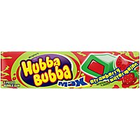 Hubba Bubba Max Strawberry Watermelon Bubble Gum Pack - 5 Count - Image 1