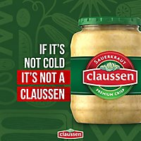 Claussen Premium Crisp Sauerkraut Jar - 32 Fl. Oz. - Image 1