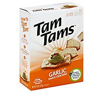 Tam Tams Garkic Tam Tam Cracker - 9.6 Oz