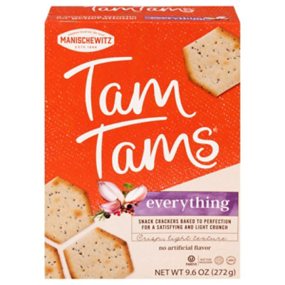 Manischewitz Everything Tam Tam Cracker - 9.6 Oz - Image 2